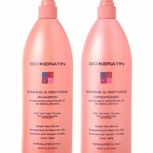 Bio keratin Bonding and Restoring Shampoo and Conditioner Set